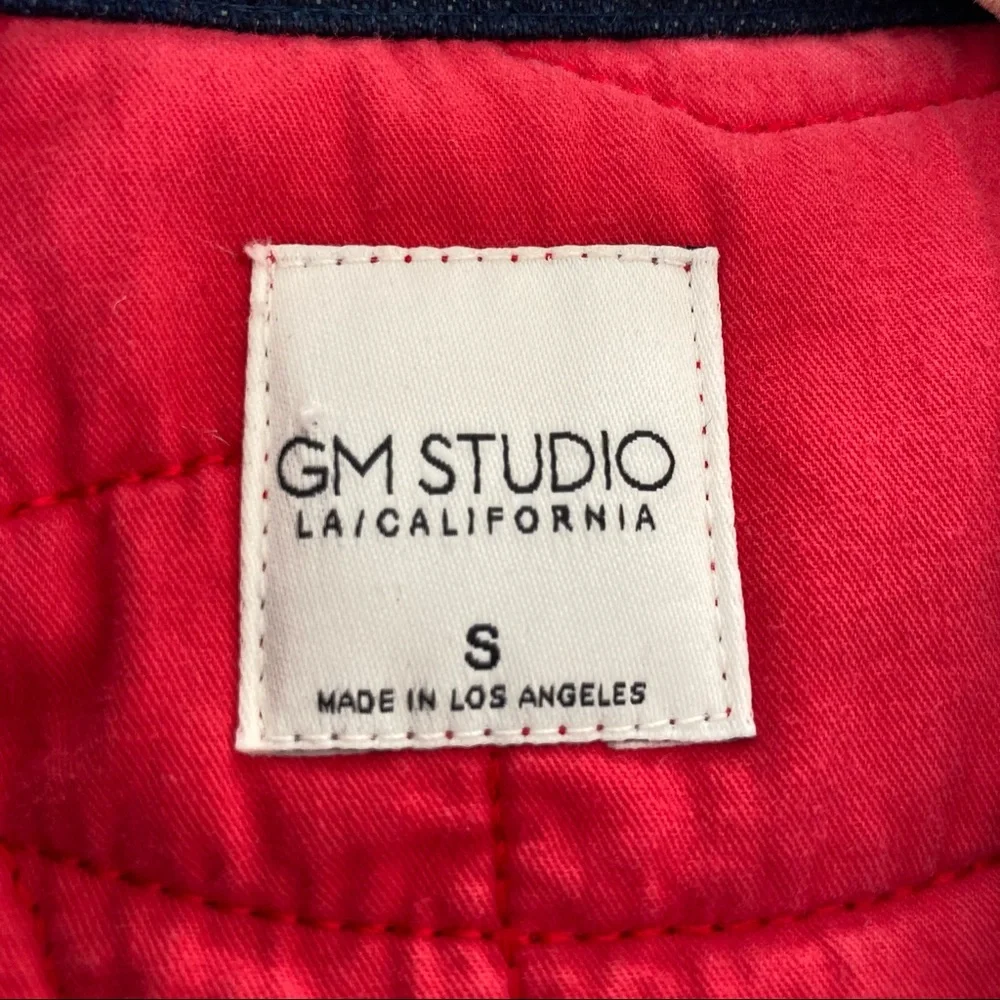 GM Studio LA/California trucker jacket. Size small